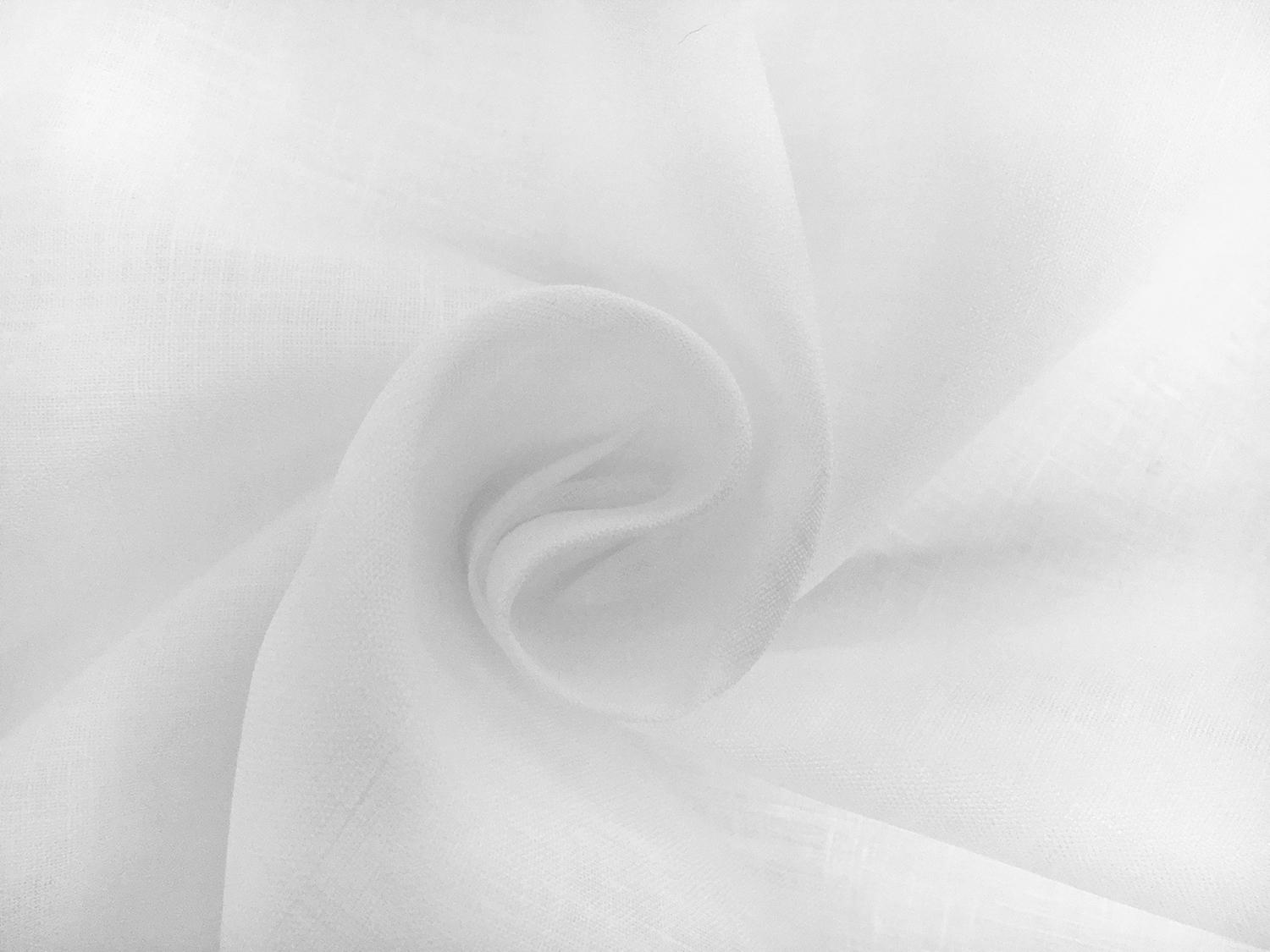 Belgian Sanforized Linen in Optic White1