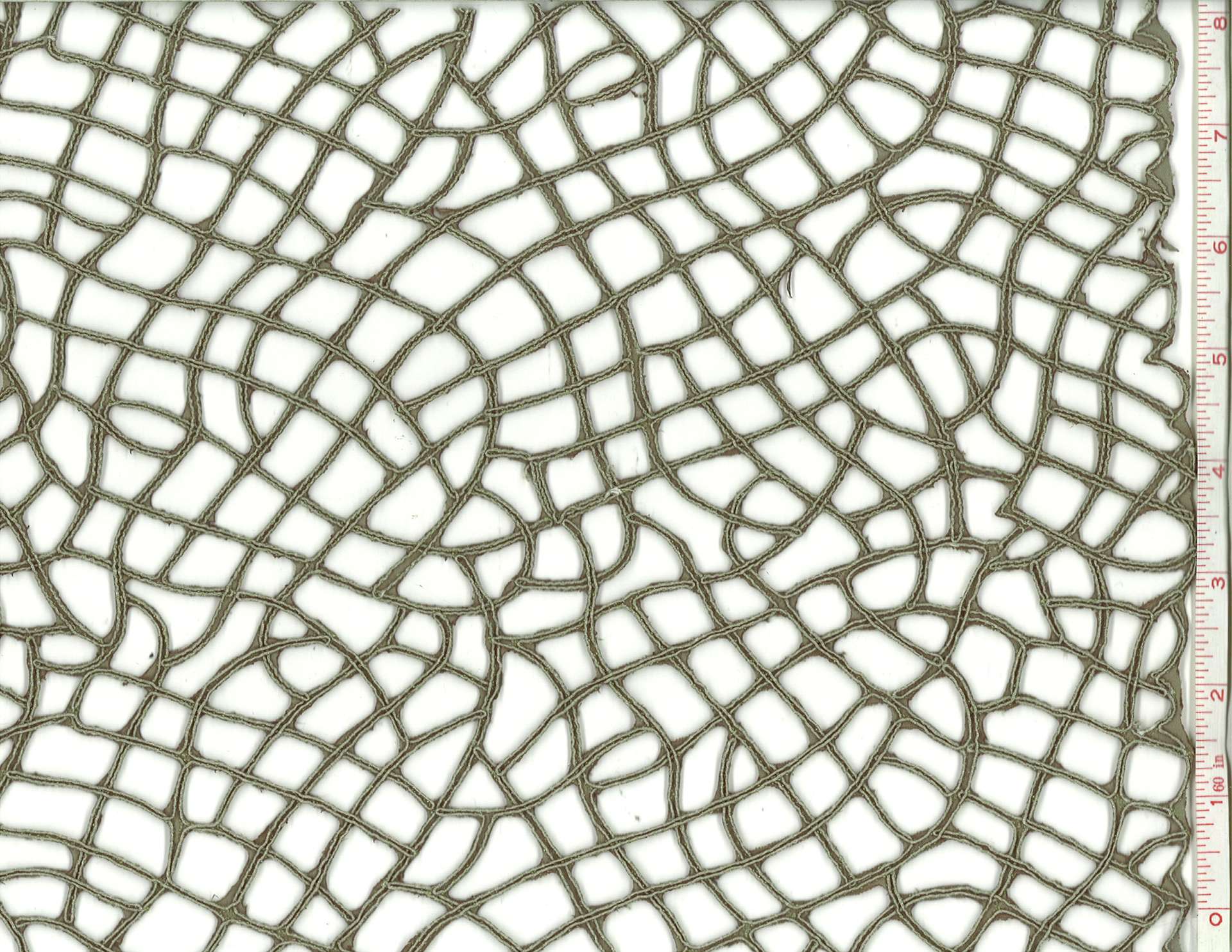 Corded Cut Satin