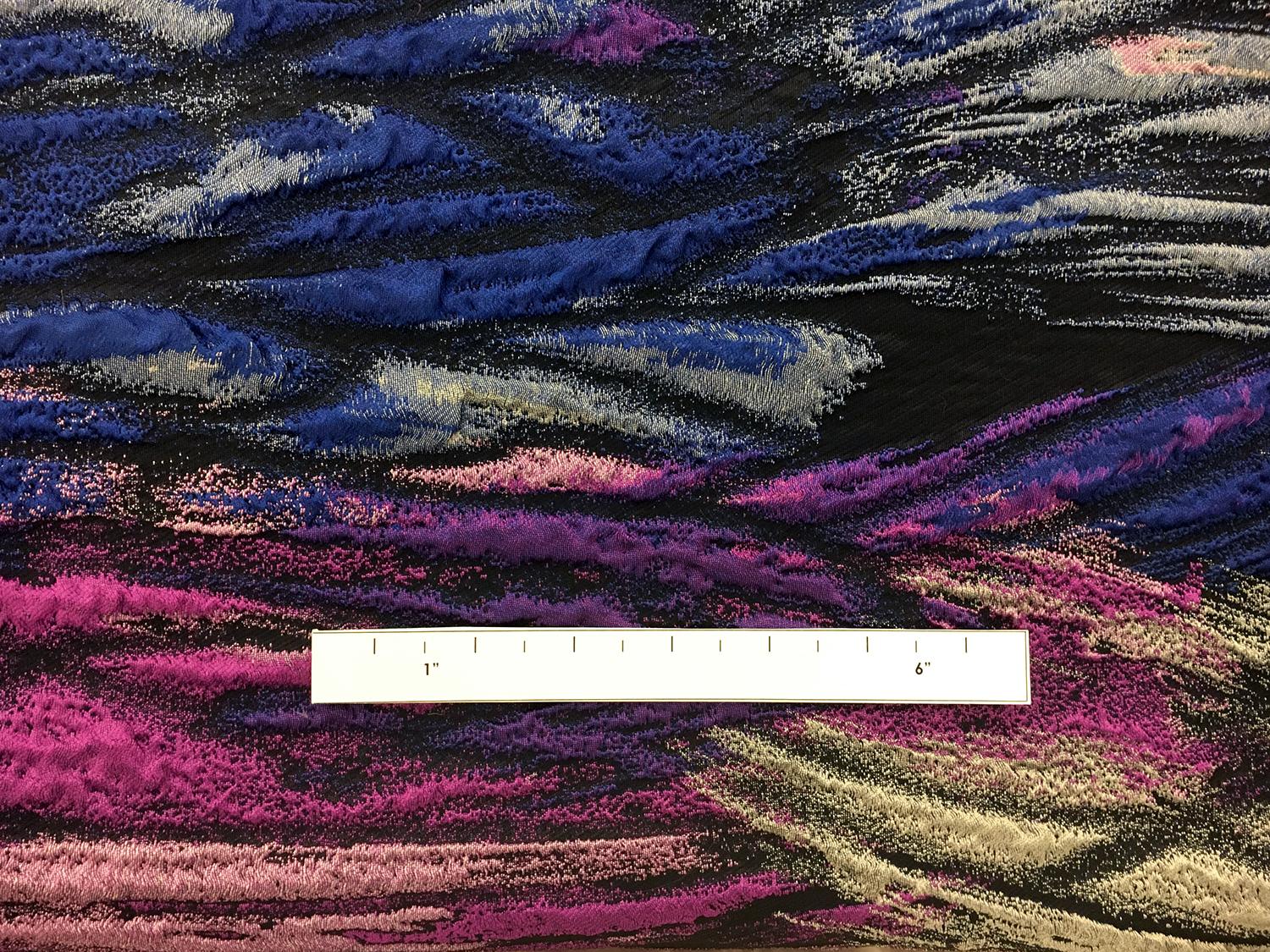 Christian Siriano Abstract Silk Blend Cloque 1