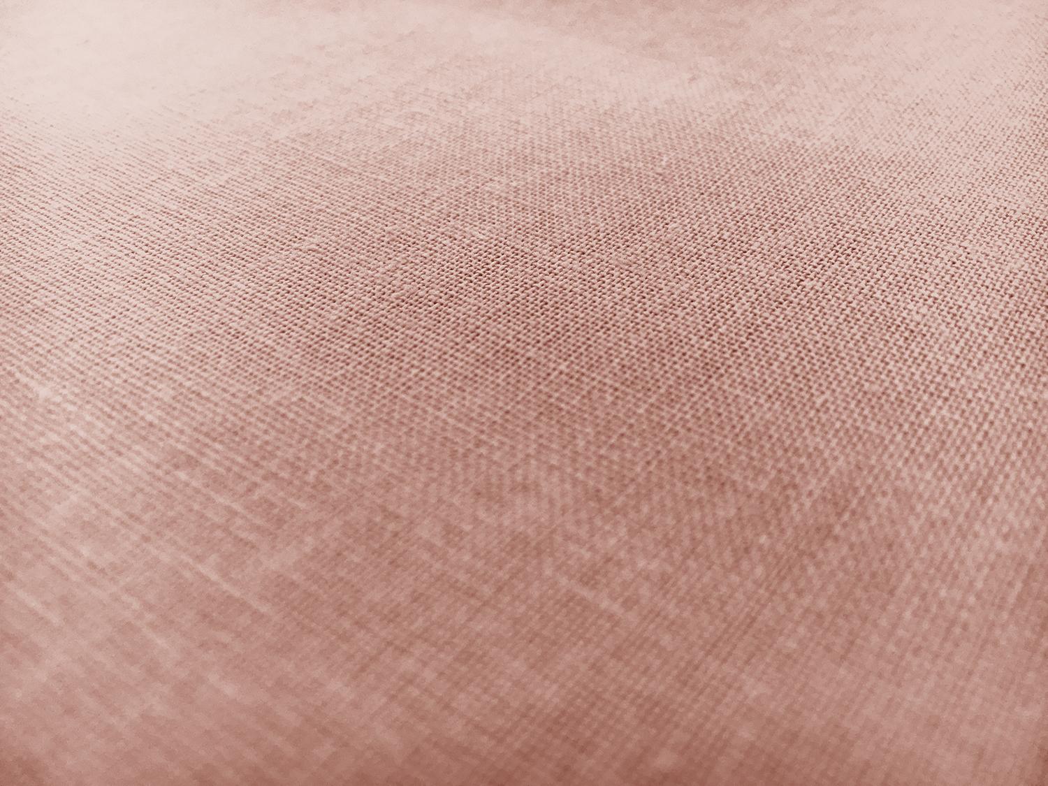 Linen Cotton Blend in Rose