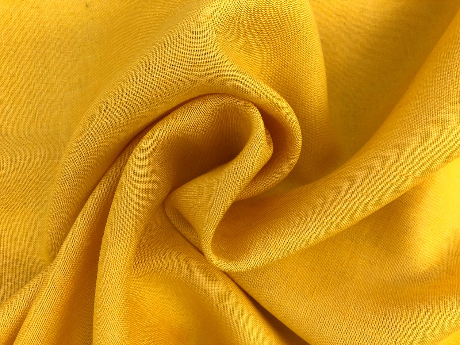 Austrian Light Weight Linen in Sunny Side Up 1