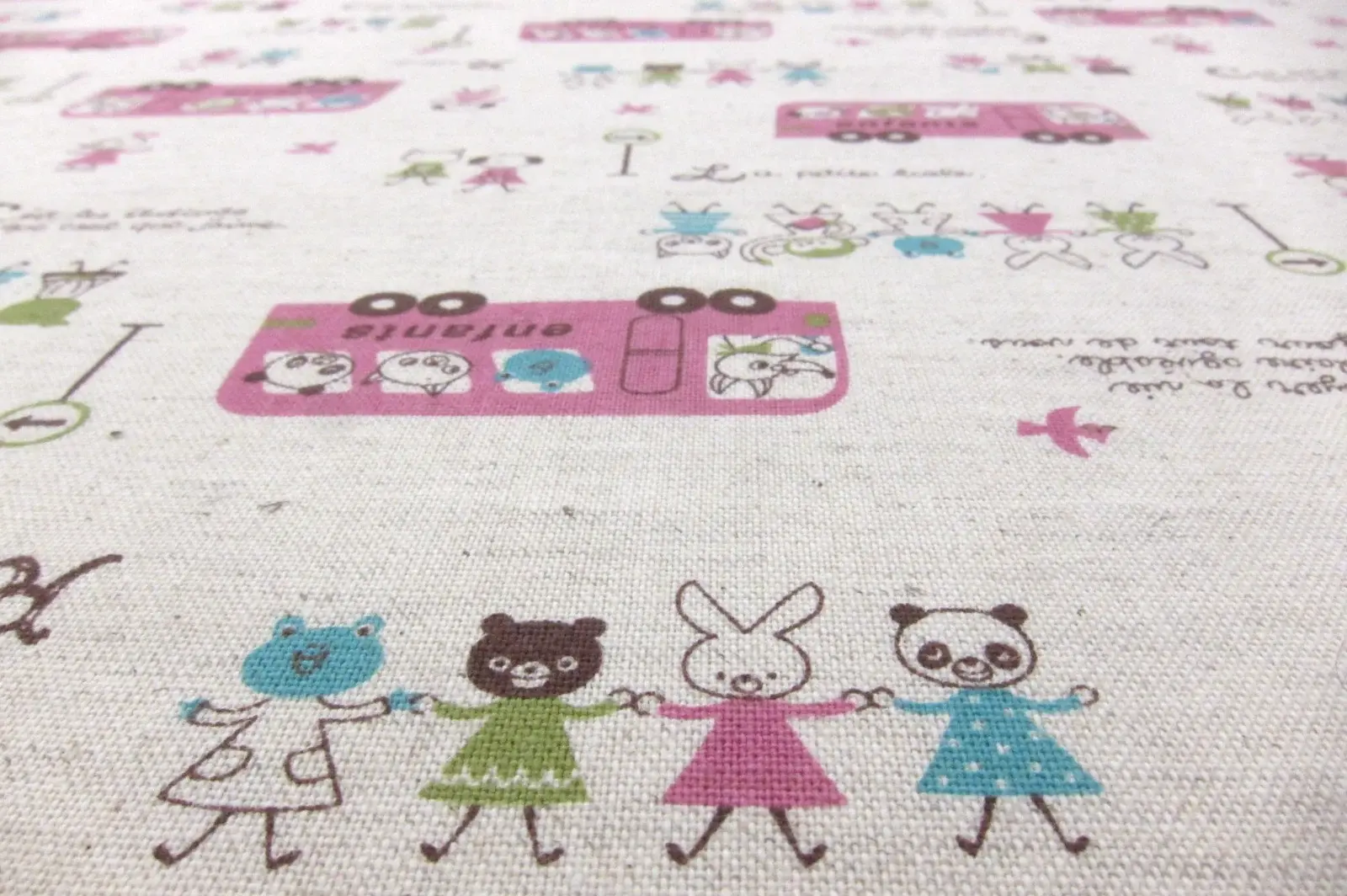 Japanese Cotton Linen Print2