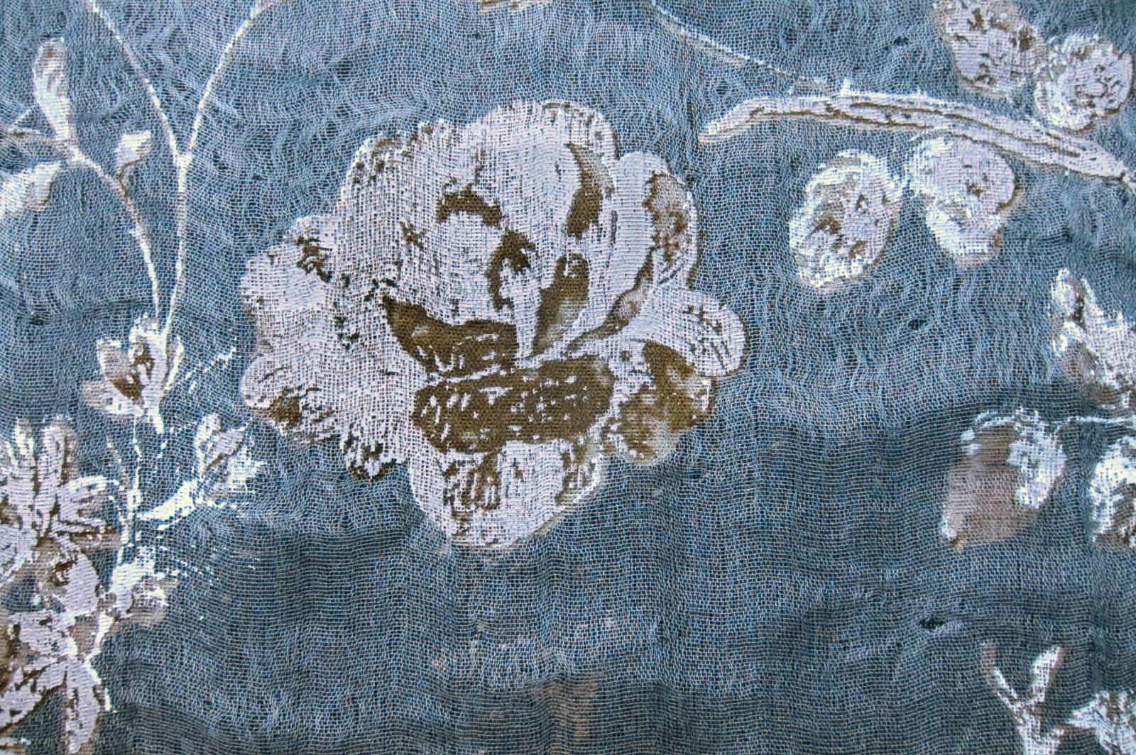 Painted Double Silk Organza2