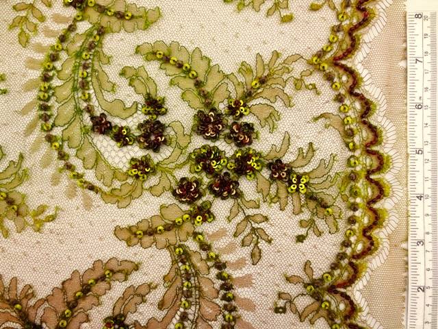 Beaded Chantilly Lace0