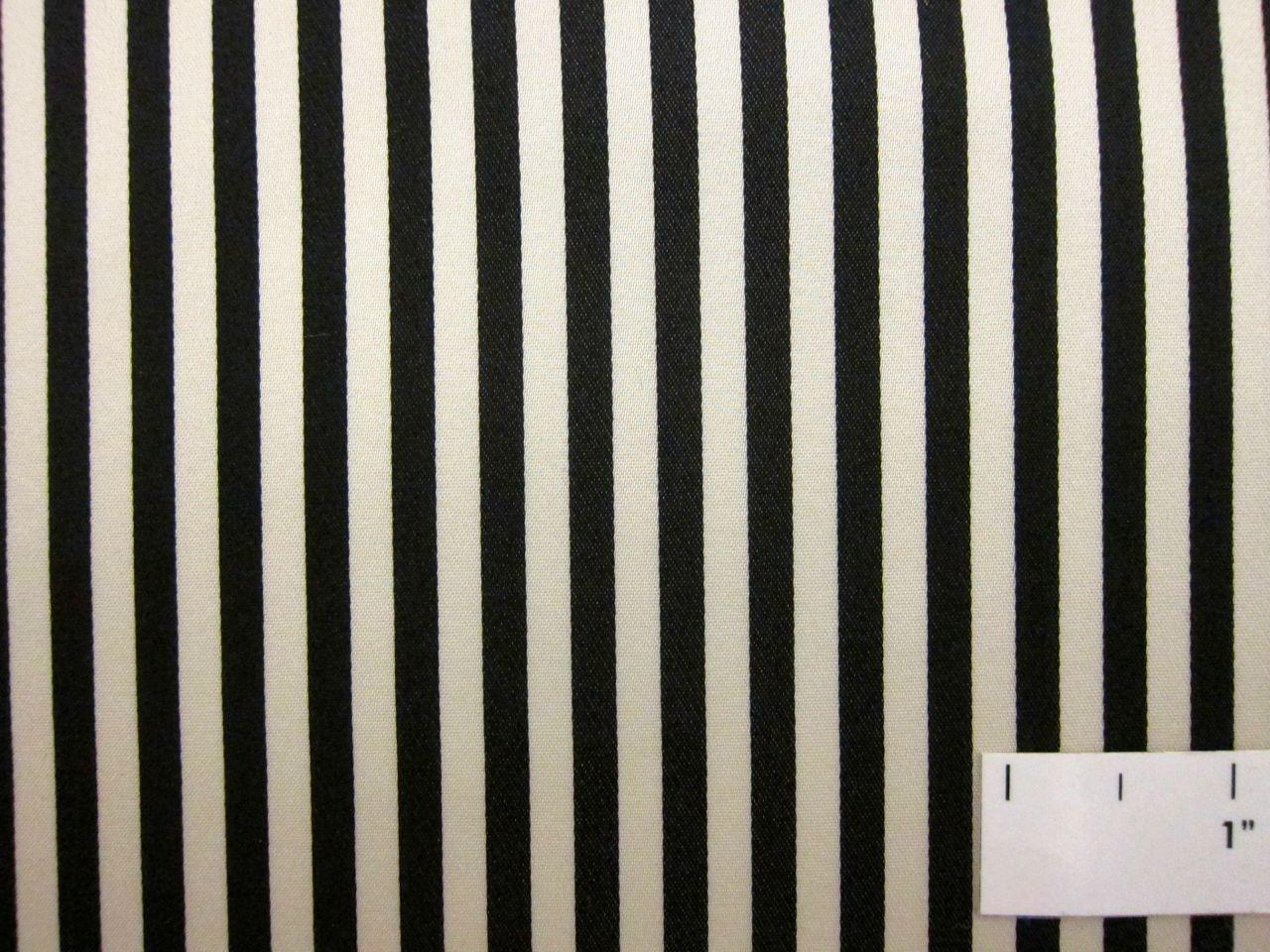 Double Face Silk Satin Stripe1