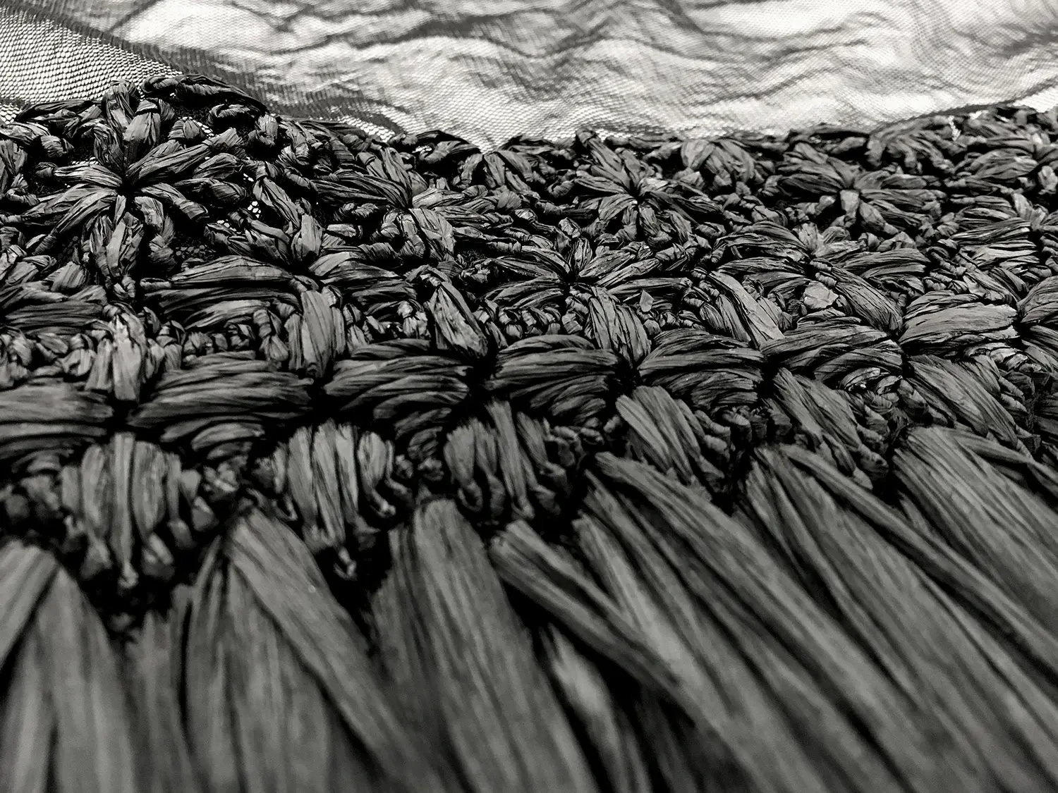 Novelty Raffia on Tulle1