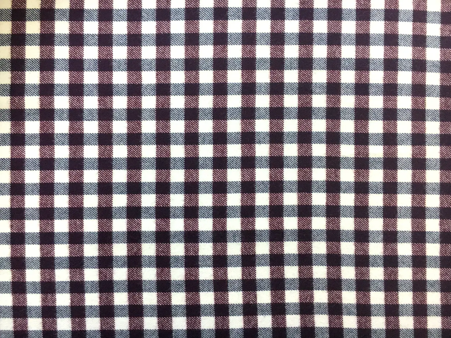 Cotton Wool Blend Flannel Check0
