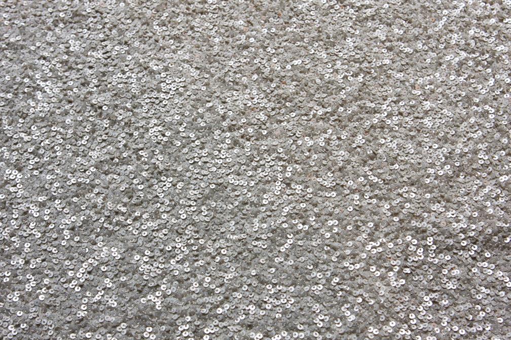 Sequins on Silk Chiffon0