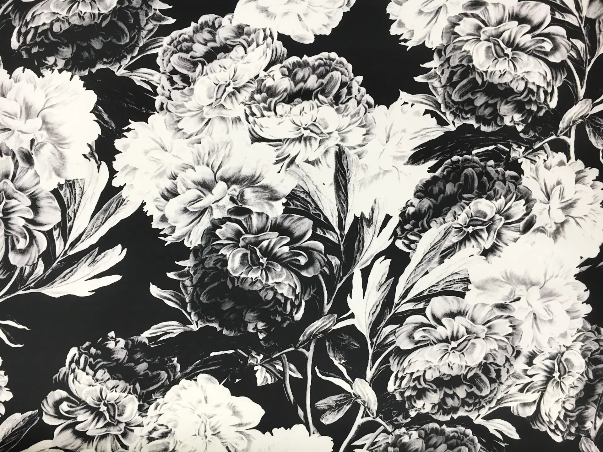 Printed Silk Satin Organza 0