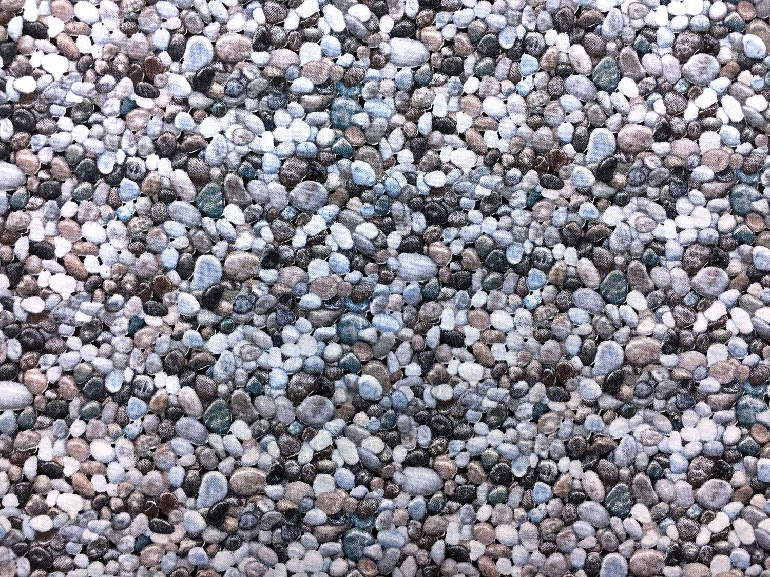Cotton Broadcloth Print With Pebbles0