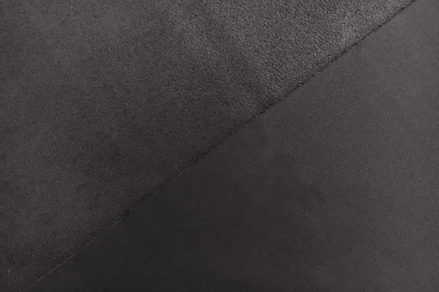 Stretch Suede with Scuba Backing in Charcoal1