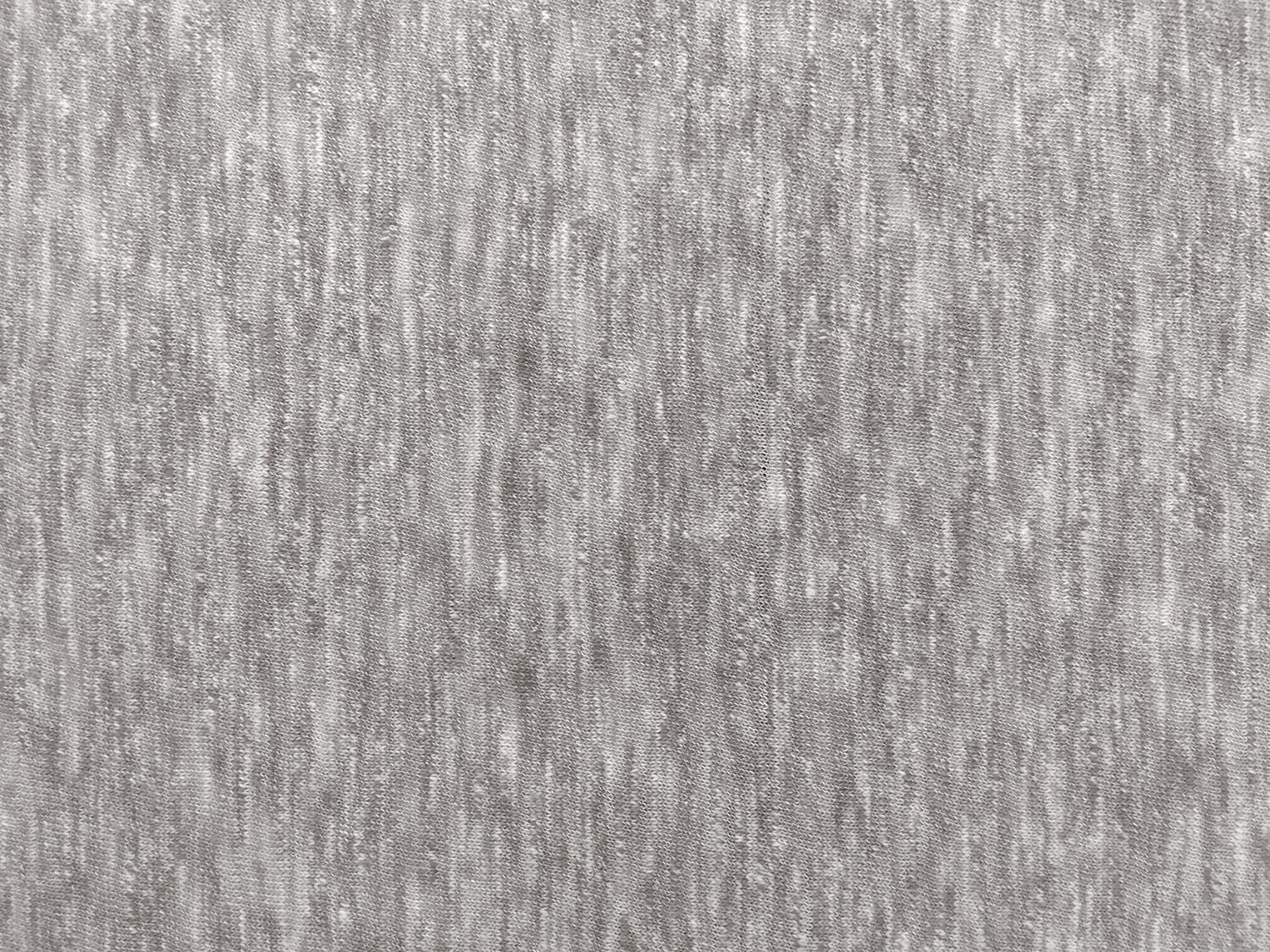 Japanese Cotton Knit in Light Heather Grey0