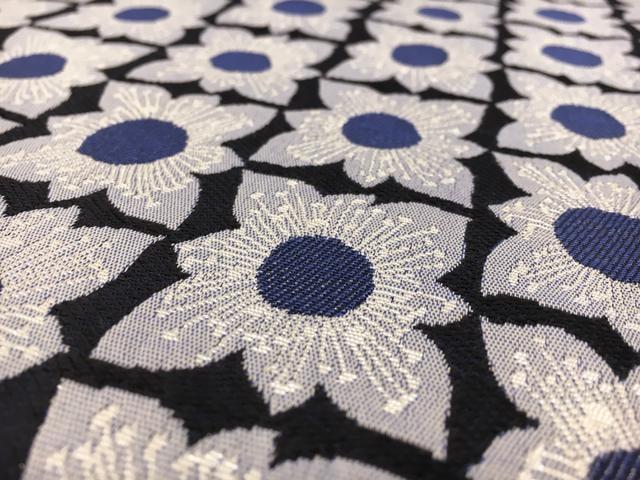 Metallic Brocade with Repeating Flowers2