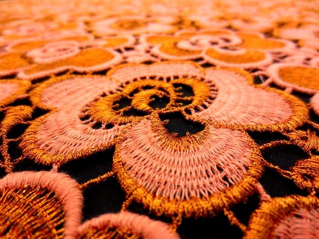 Metallic Guipure Lace2