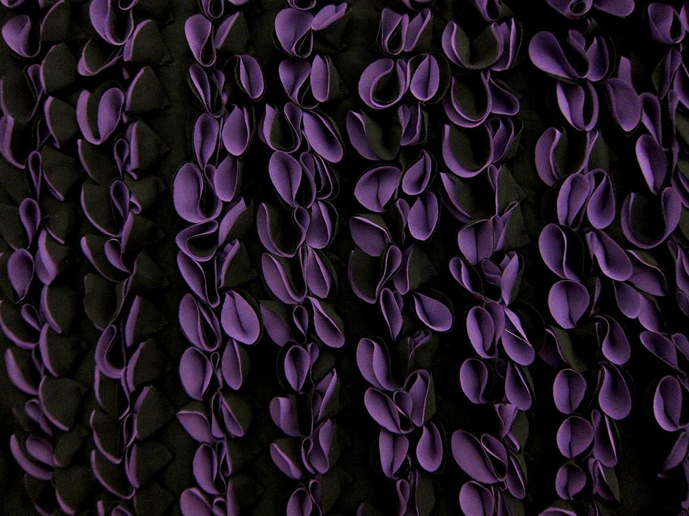 Novelty Samba Polyester Georgette Ruffles0