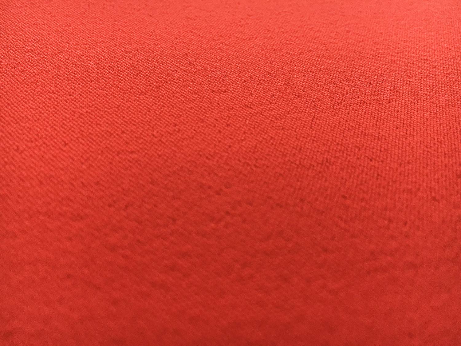 Polyester and Spandex Stretch Crepe in Bright Red1