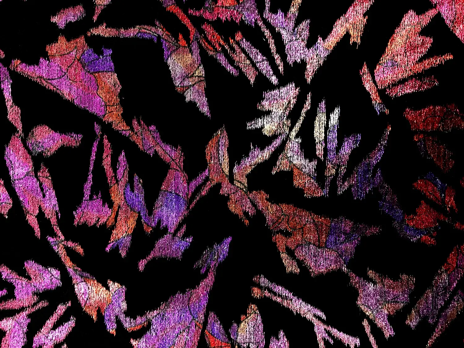 Silk Lurex Burn Out Panné Velvet0