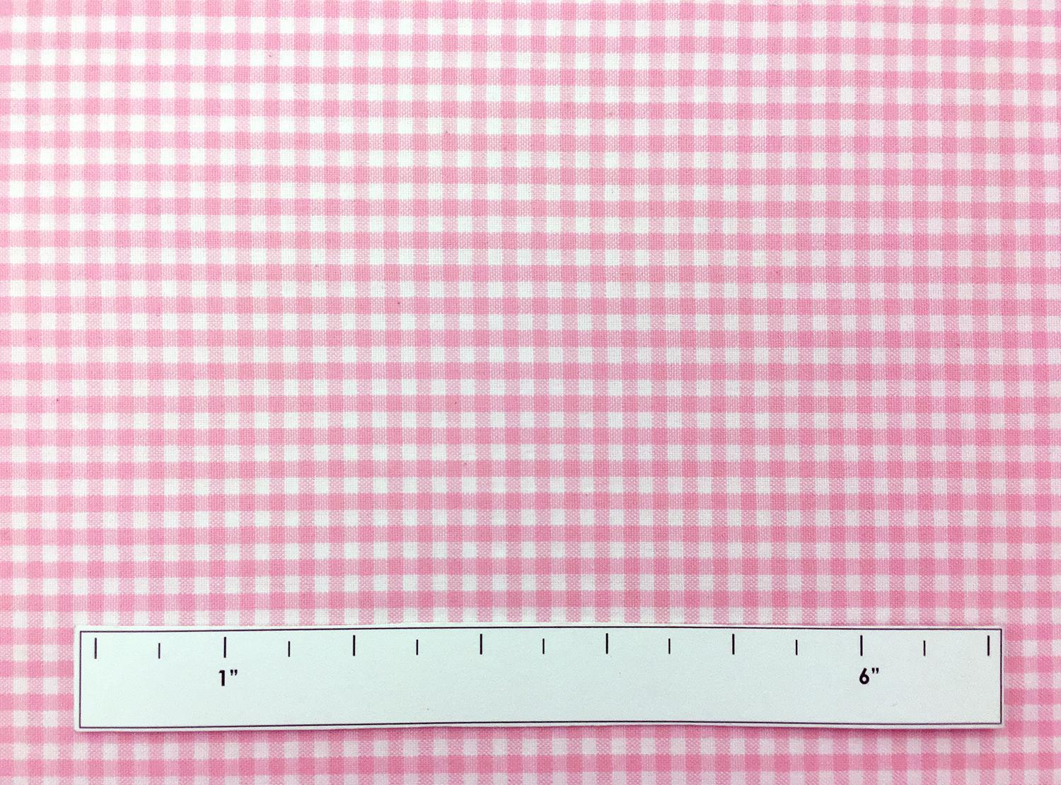 Carolina Cotton Gingham in Candy1
