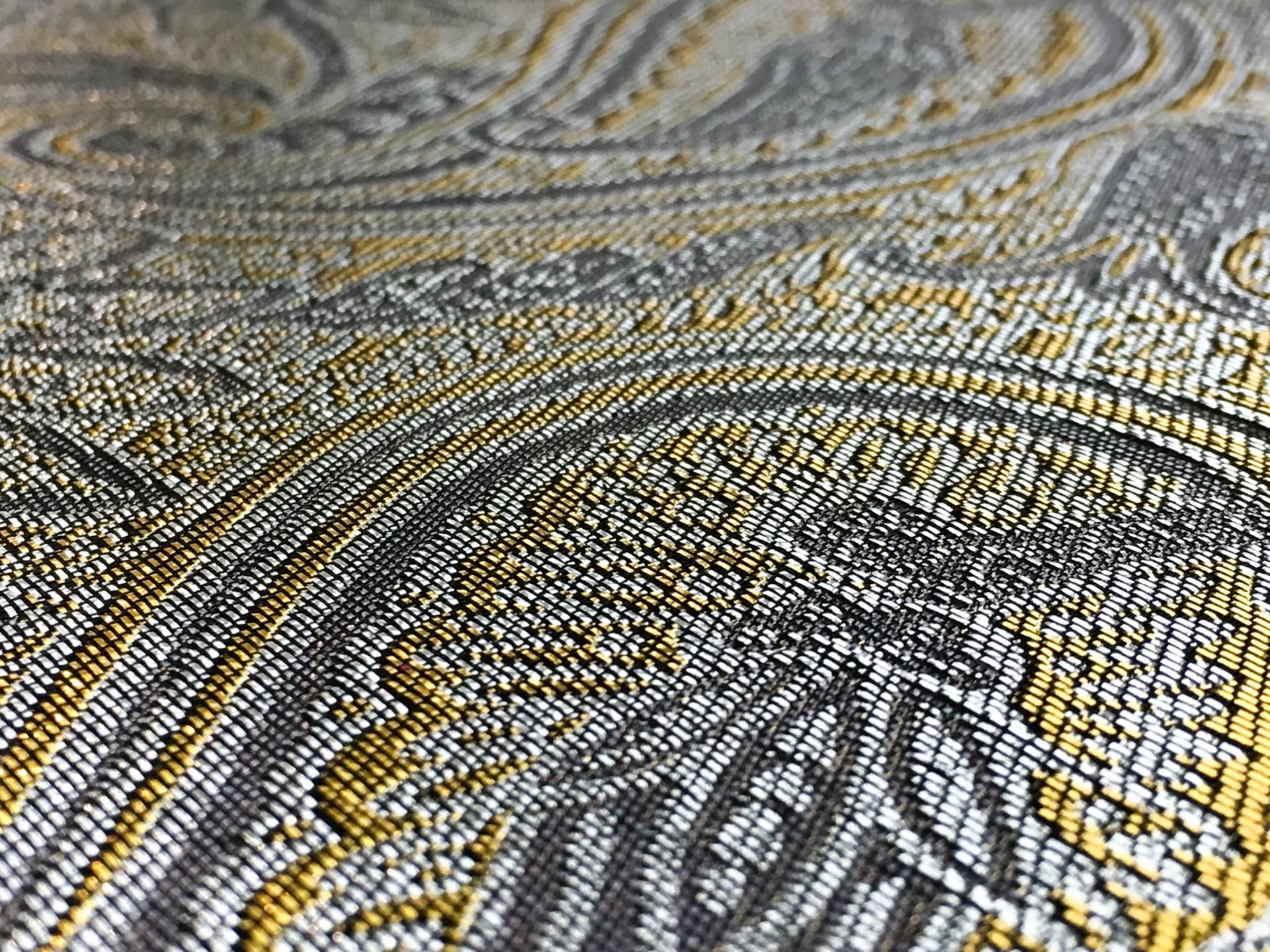 Bonded Acetate Lamé on Cotton Canvas2