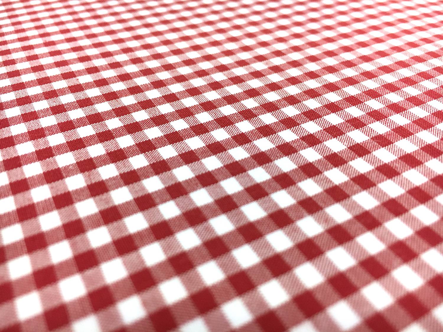 1/8" Cotton Gingham in Red2