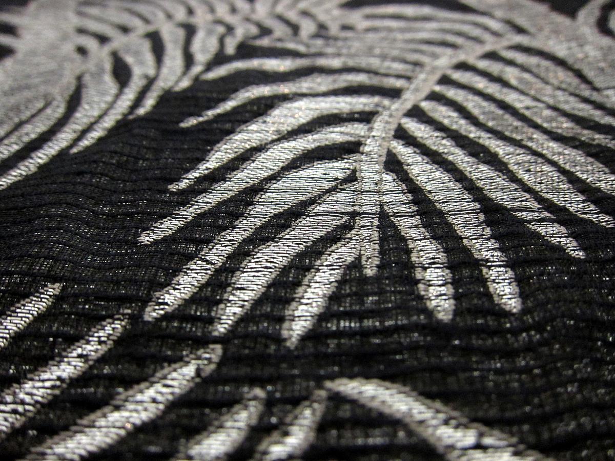 Silk Blend Metallic Brocade1