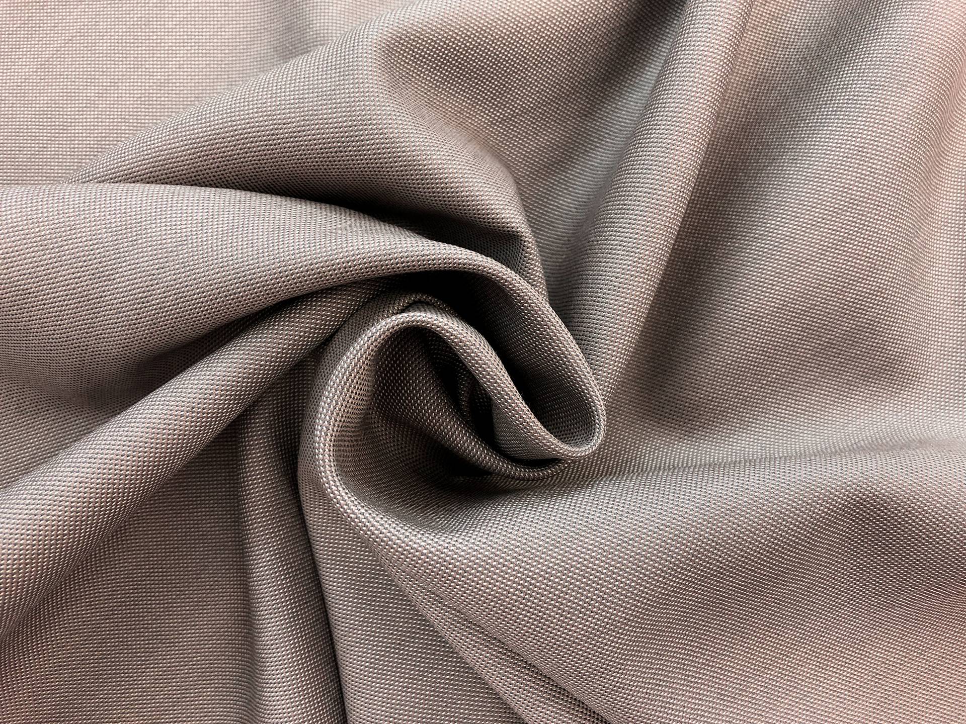Wool Silk Blend Sharkskin Suiting in Wheat1