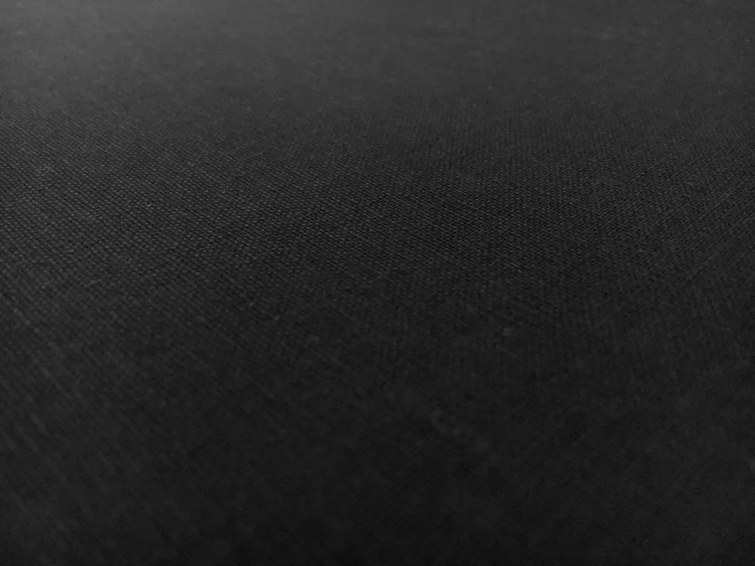 Linen Cotton Blend in Black