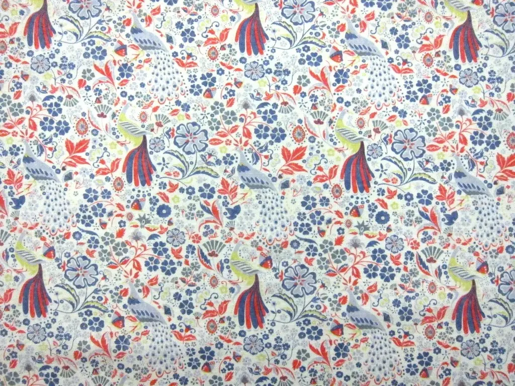 Liberty Textured Cotton Print0