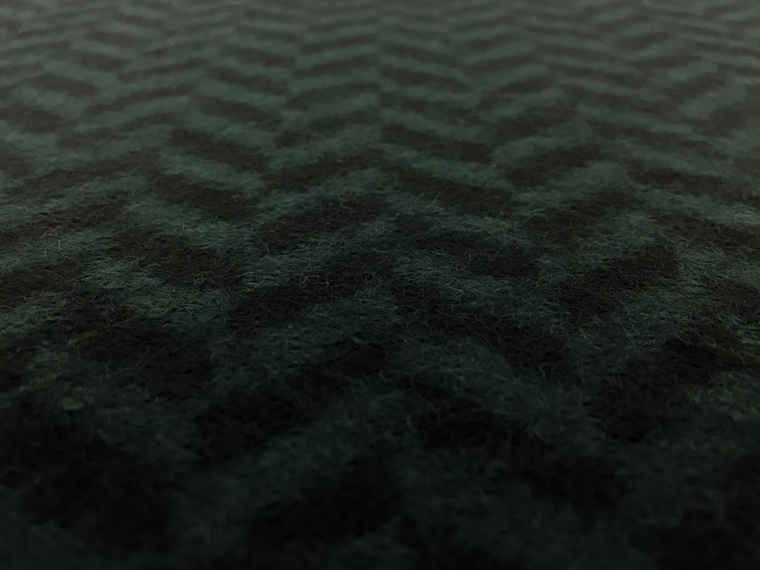 Virgin Wool Felted Knit Herringbone2