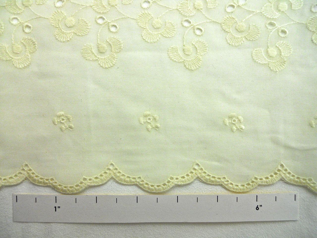 Swiss Cotton Voile Eyelet2