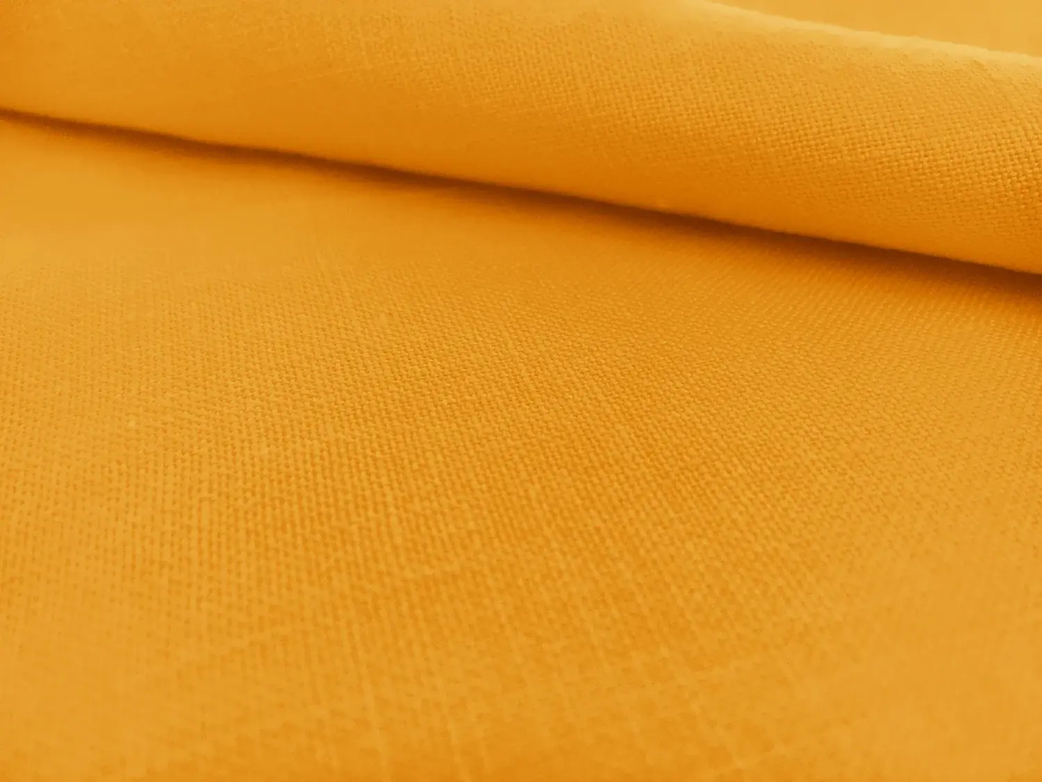 Belgian Sanforized Linen in Egg Yolk Yellow0