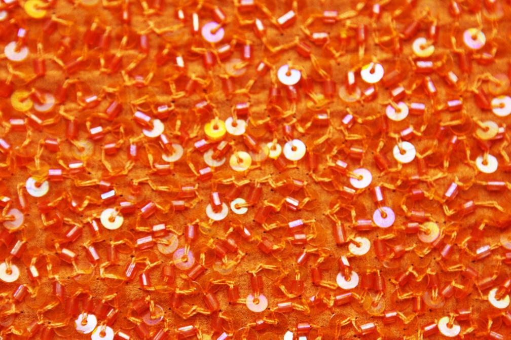 Sequins on Silk Chiffon2