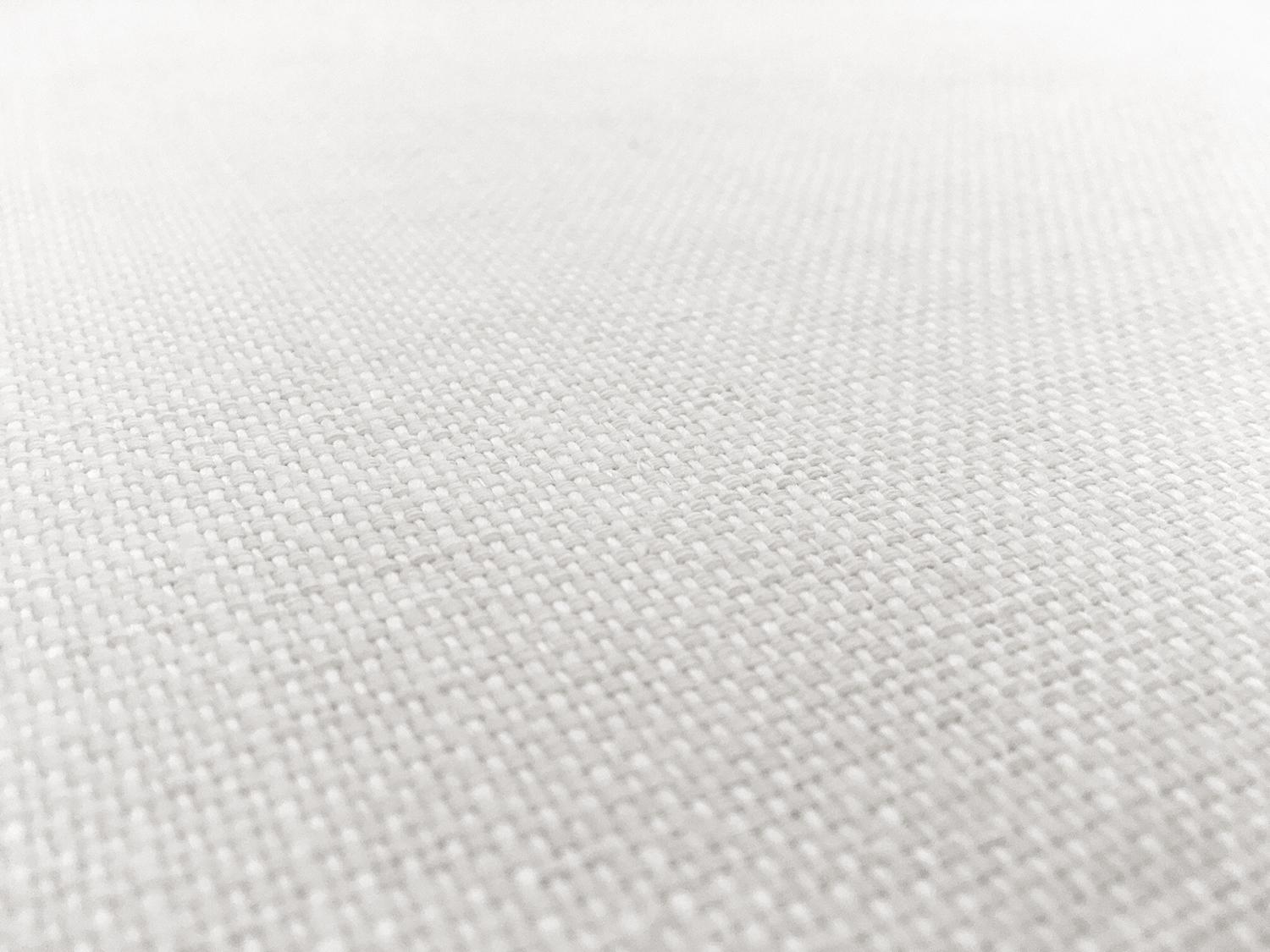 Tumbled Linen Cotton Upholstery in Ivory0
