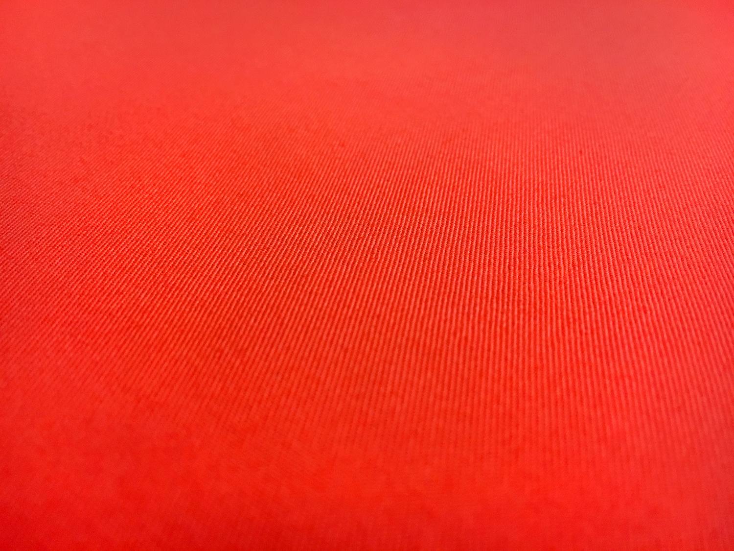 Cotton Lycra Fine Twill in Coral0