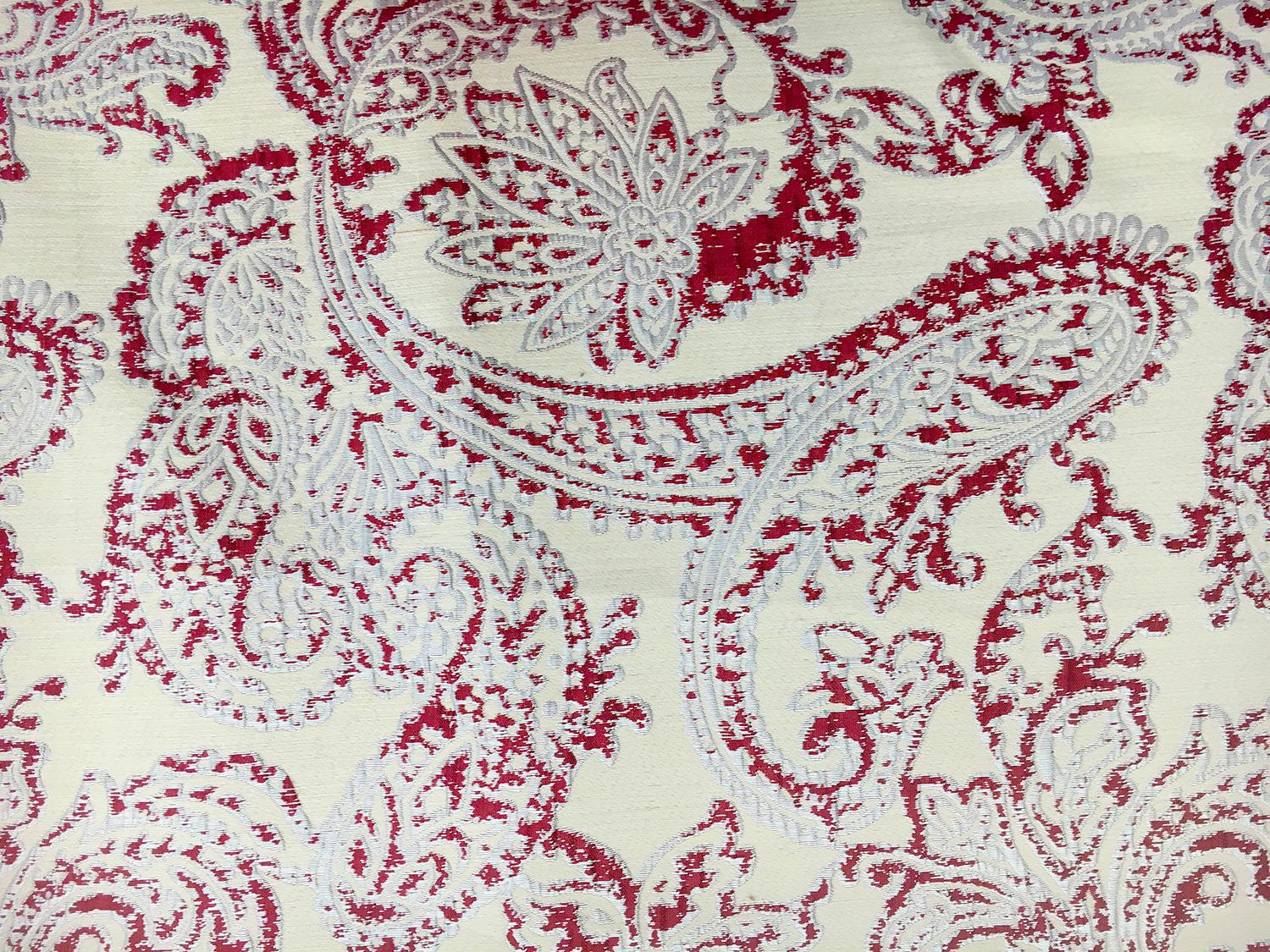 Extra Wide Doubleface Jacquard Large Paisley Pattern4
