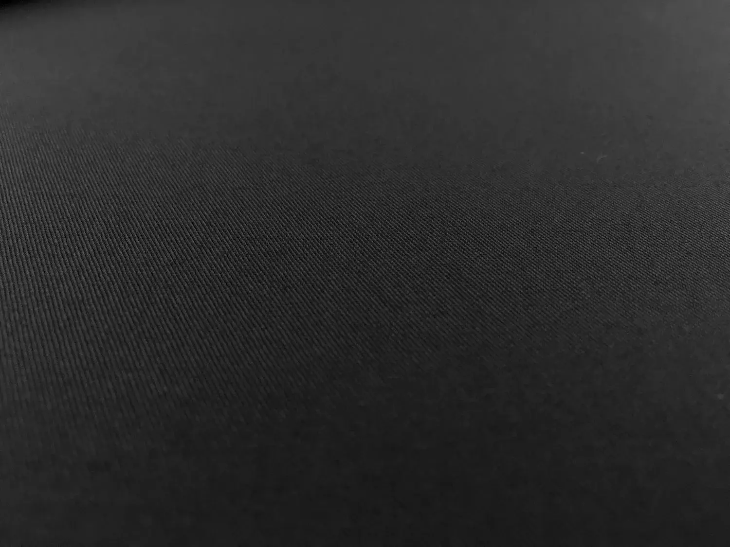 Combed Cotton Fineline Twill in Black0