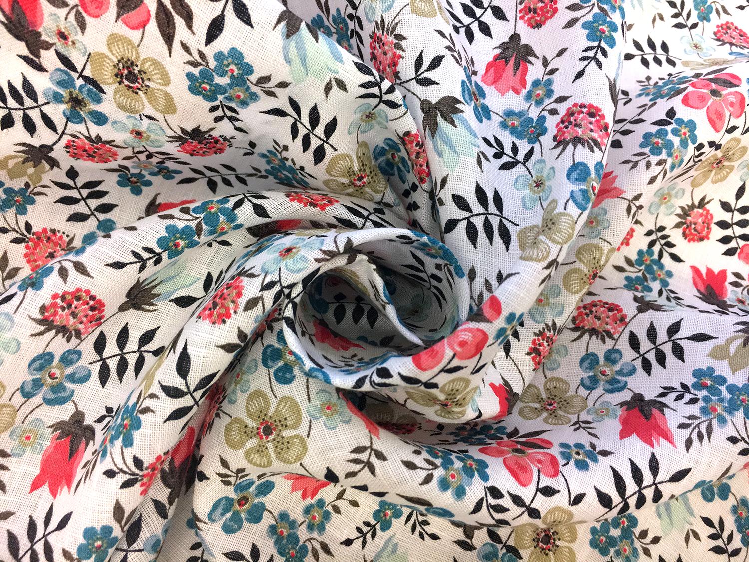 Liberty of London Linen Floral Print3