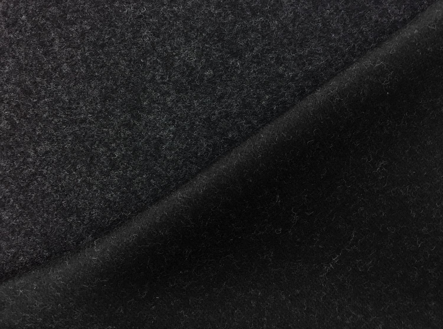 Virgin Wool Doubleface Felted Knit0