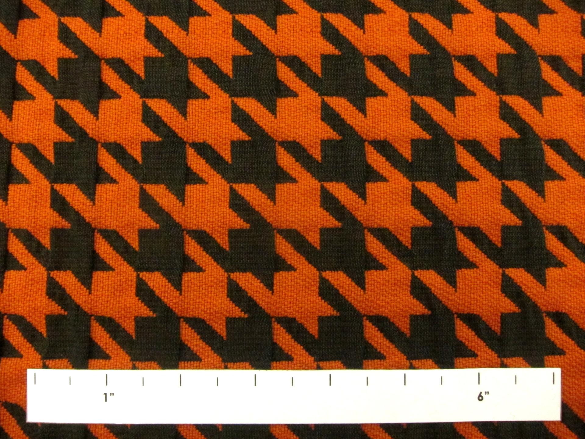 Cotton Acrylic Blend Houndstooth Brocade1
