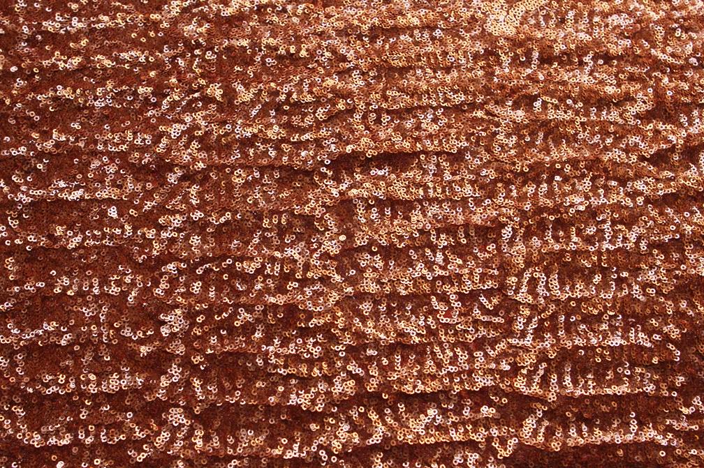 Mini Sequins on Stretch Tulle0