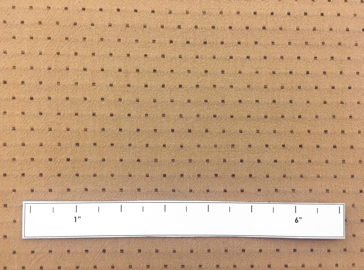 Japanese Cotton Woven Dots Novelty in Mustard1