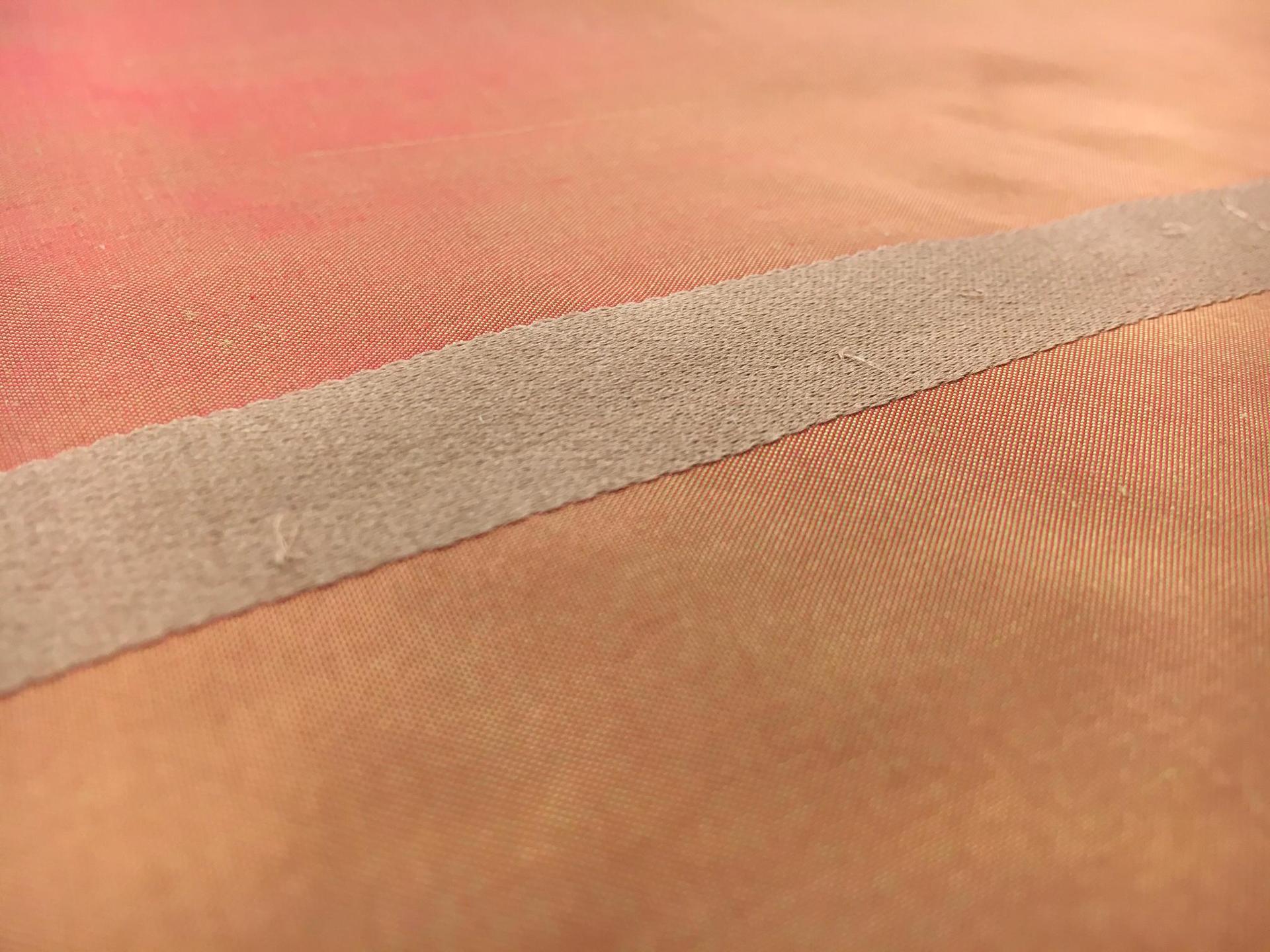 Iridescent Silk Taffeta with Satin Stripes2