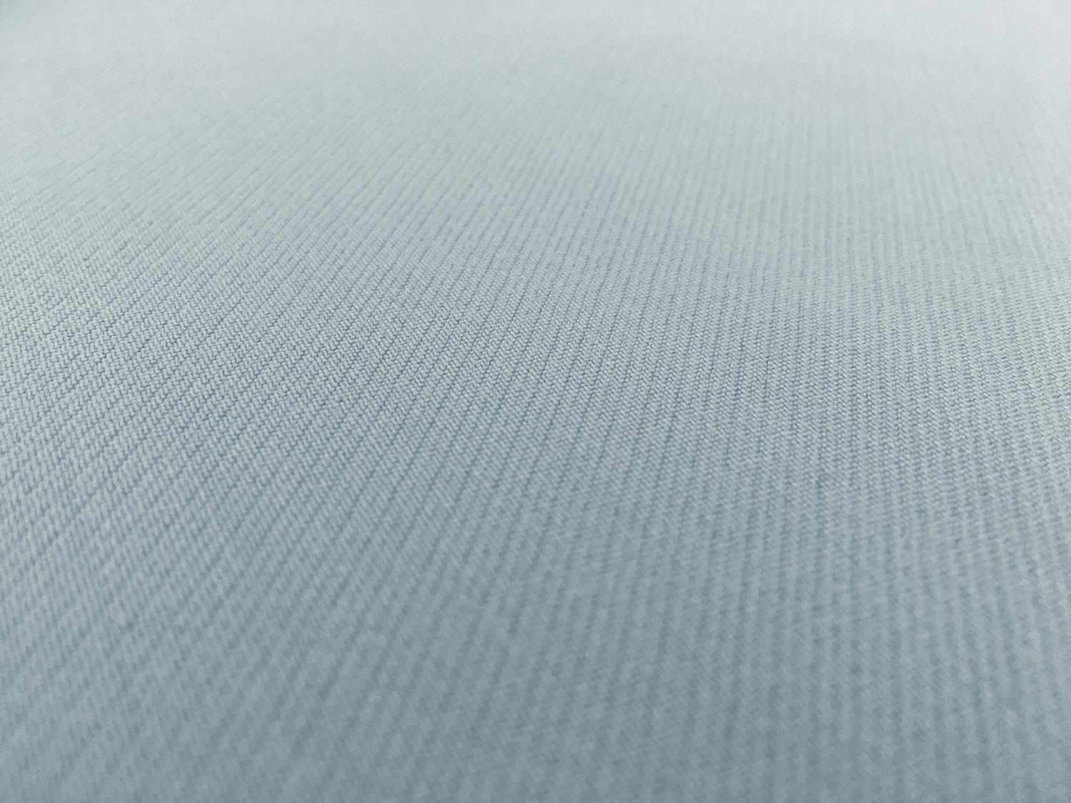 Italian Wool Satin Faille in Powder Blue3