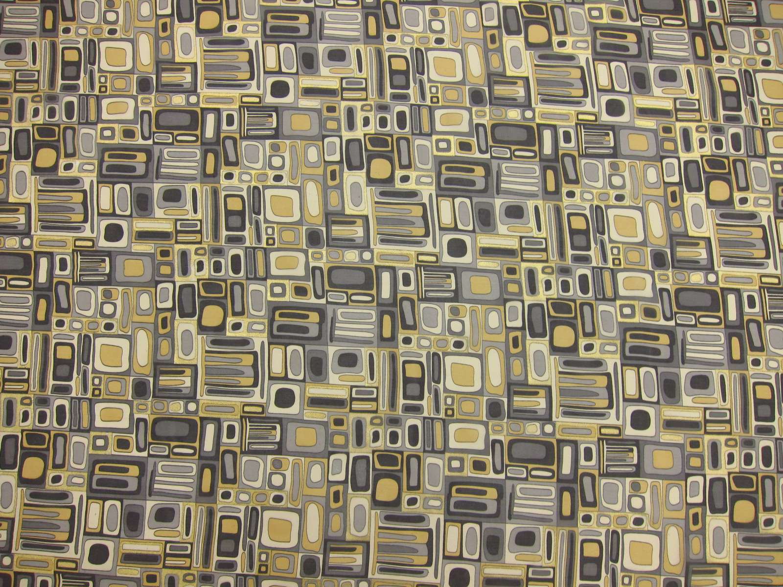 Metallic Printed Silk Chiffon0