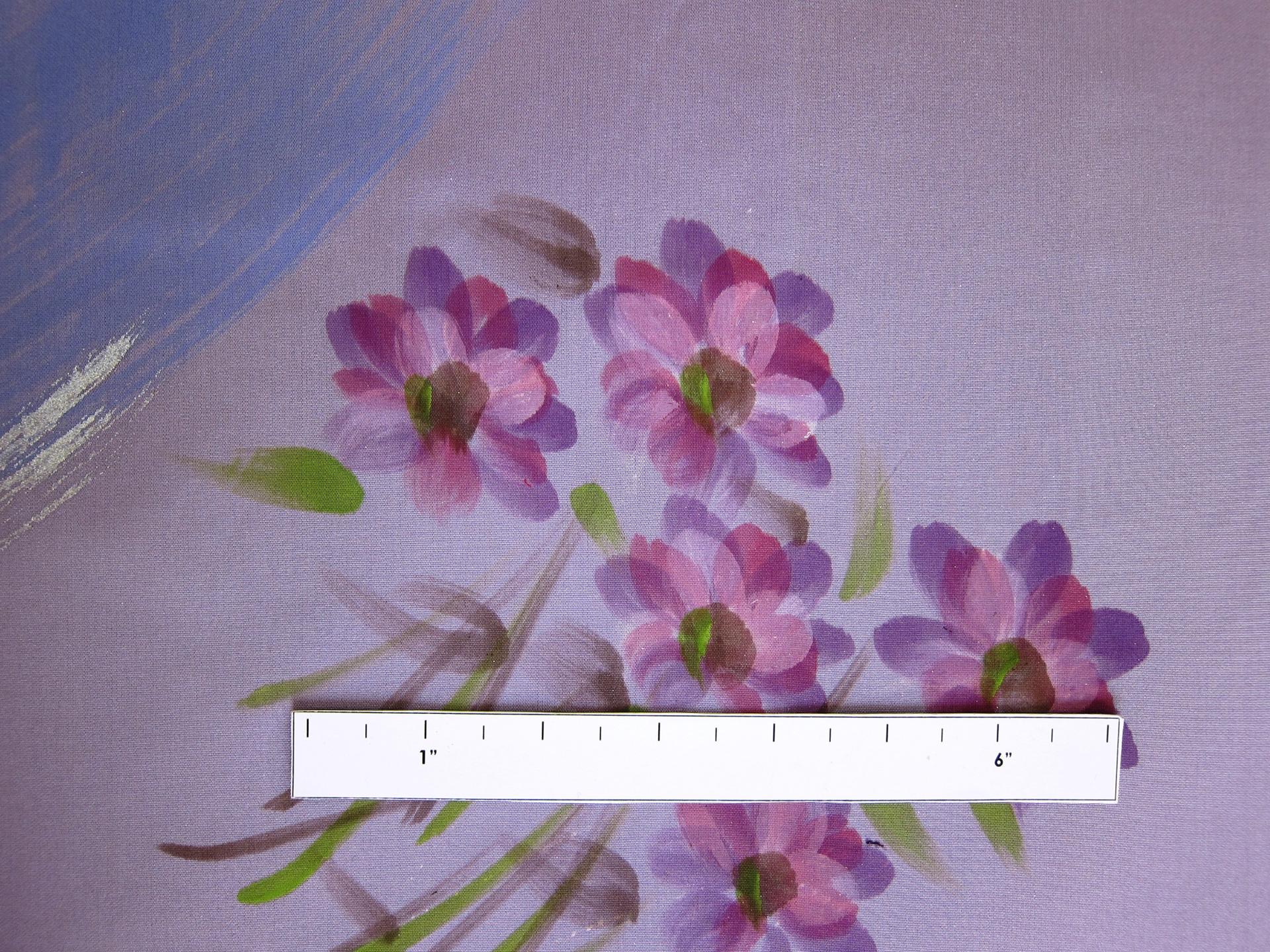 Hand Painted Iridescent Taffeta2