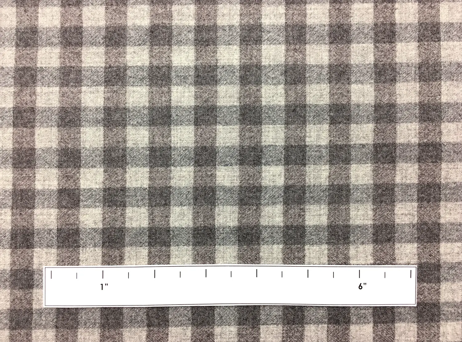 Italian Virgin Wool Stretch Tattersall Plaid Flannel1