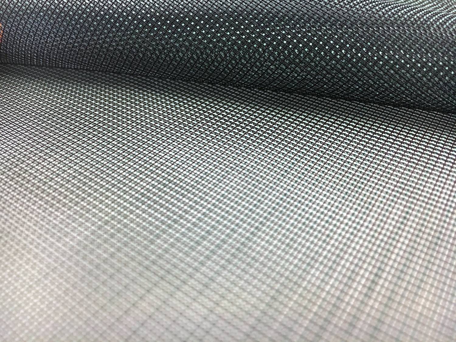 Italian Nylon Blend Mesh in Teal Black0