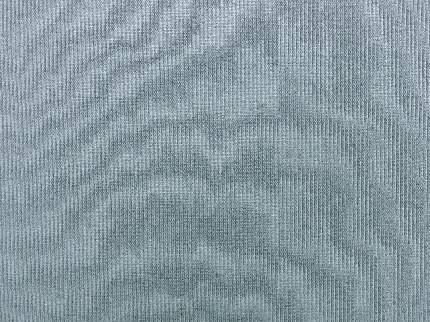 Japanese Cotton Rib Knit in Powder Blue