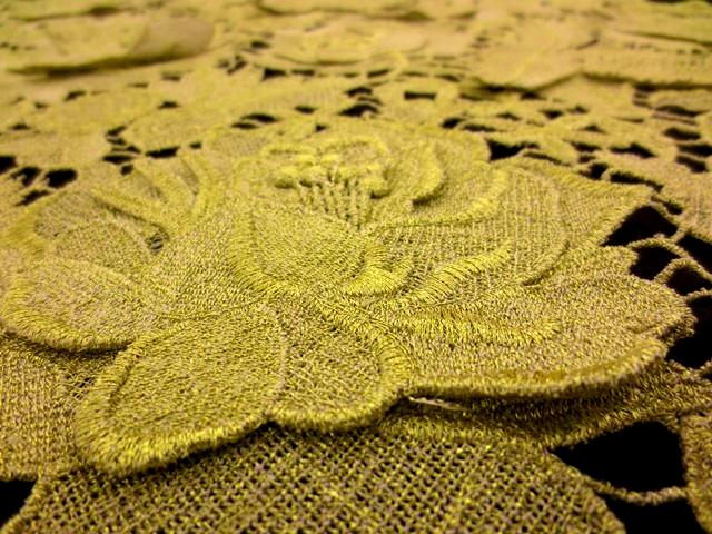 Metallic Guipure Lace2