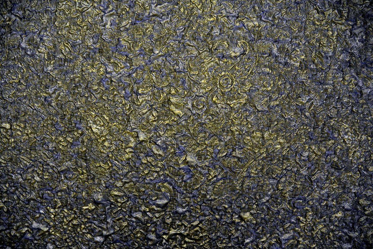 Iridescent Metallic Silk Blend Organza Cloqué0